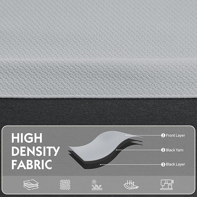 FMFUNCTEX 100% Light Grey Blackout Curtains - Image 5