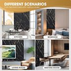 OUZUGIE WPC Acoustic Slat Wall Paneling, Living Room, TV Background, Study Room - Image 7