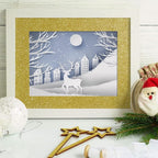 CHIHUT Gold Sparkle Contact Paper 15.7''x100'' Gold Glitter Wallpaper Peel and - Image 6