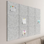 Large Cork Boards for Walls – 48" x 36" Self Adhesive Felt Wall Tiles - Image 7