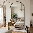 Suidia 88"x44" Arched Full Length Mirror - Image 3