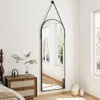 Full Length Mirror, Arched Wall Mounted Mirror, Wall Mirrors Full Length - Image 2