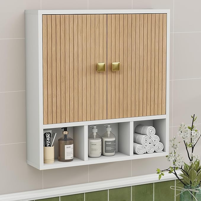 Bathroom Wall Cabinet, Wooden Medicine Cabinet by Tltaroni