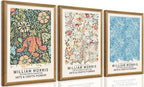 SYWENNOI William Morris Floral Prints Framed Wall Art, Sweet Briar, Bedroom by SYWENNOICanvasWallArt