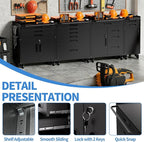 Metal Garage Storage Cabinet - Image 4
