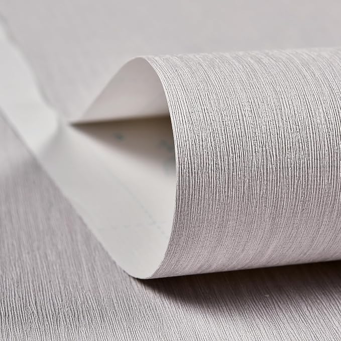 Haimin Grasscloth Wallpaper Peel and Stick 20.9in X 393in Fabric Contact Paper - Image 5