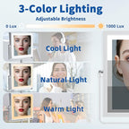 Ruacq Rechargeable Wall Mounted Makeup Mirror - Image 6