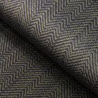 FunStick 24"x394" Black and Gold Grasscloth Peel and Stick Wallpaper Textured by FunStick
