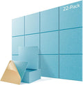 22 Pack Self-Adhesive Acoustic Panels, Soundproof Wall Panels by Lebenforce