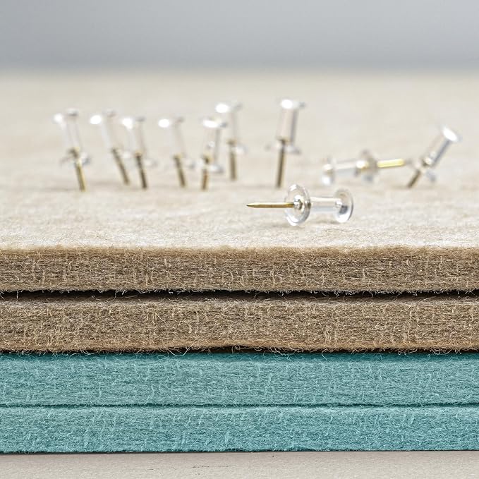 Lightomorrow Bulletin Board, 35 x 17 1/2 inches Felt Board - Image 7