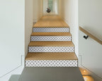 FLFK Wallpaper Border Black and White Patterns Peel and Stick Wall Border Self - Image 6