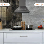 IZODEKOR 4 Pcs 24"x48" PVC Marble Wall Panels - Image 5