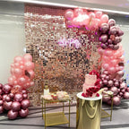 COKAOBE Rose Gold Shimmer Wall Backdrop, Photo Backdrops - Image 6