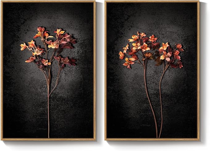 Framed Vintage Botanical Wall Art - Image 9
