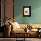 Framed Vintage Mallard Duck Wall Art, Country Lucky Duck Wildlife Poker Wall - Image 2