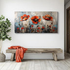 SERIMINO Large Wall Art for Living Room, Nature Floral Botanical Wall Art - Image 6