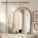 Arched Wall Mirror for Bathroom, Mirrors for Wall, Vanity Mirror for Bedroom - Image 4