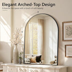 Arched Bathroom Mirror for Wall, HD Glass Over Sink for Bathroom - Image 3