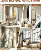 Delma Full Length Mirror, Large Floor Mirror - Image 8