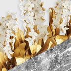 Framed Modern Luxury Gold Wall Art, Pictures - Image 4