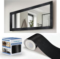 TIANLDD 27 FT Wood Grain Wallpaper Border, Removable Waterproof Mirror Border by TIANLDD