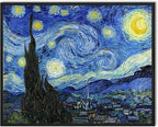 Van Gogh Canvas Wall Art: Starry Night Posters Large Modern Artwork Famous by 1KINGO