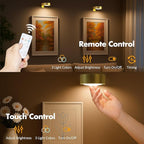 6Pcs Battery Operated Picture Light, Magnetic Led Painting Light - Image 5
