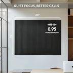 VIVELDA Large Bulletin Board 48"x36" - Image 5
