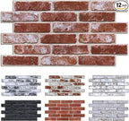Commomy Faux Brick 3D Wall Panels by CommomyDecor