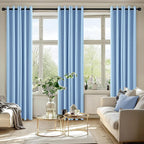 MIULEE Blackout Curtains for Bedroom Living Room 2 Panels, Thermal Insulated - Image 6