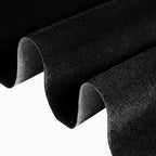 FunStick 15.8"x240" Self Adhesive Felt Fabric Sheets Black Velvet Fabric by FunStick