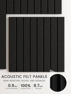 Bumusty Large Cork Board Alternative-48 x 36" Felt Bulletin Board Tiles - Image 3