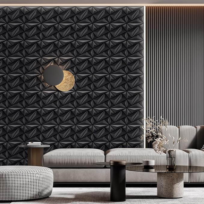 Heikki 30 Pack 3D Wall Panel for Interior Wall Décor, PVC Flower Textured Wall - Image 8