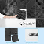 Art3d 33-Pack 3D Wall Panels for Interior Wall Decor, Textured Accent Wall - Image 2