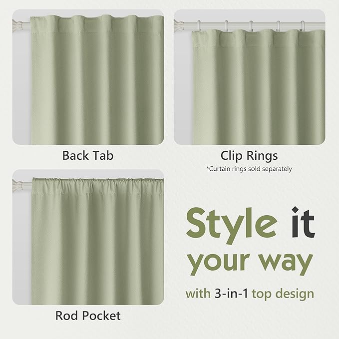 FMFUNCTEX 100% Blackout Curtains - Image 7
