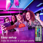 Tenmiro 50ft Led Strip Lights, Tenmiro Smart Led Lights Strip Music Sync Color - Image 2