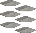 Fun Memories Corner Shelf Wall Mount, Floating Corner Shelves, Rustic Wood Wall by FunMemories