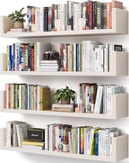 Wall Bookshelf, U Shaped Floating Bookshelf, Hanging Bookshelves by Unknown