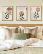 PHOPAGO Boho Wall Art Sage Plant Botanical Bohemain Framed Wall Printing - Image 5