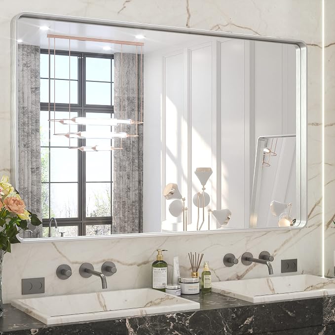 TETOTE 48 x 30 Inch Bathroom Vanity Mirror by TETOTE