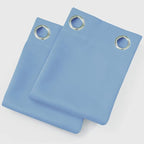LEMOMO Sky Blue Thermal Blackout Curtains/42 x 72 Inch/Set of 2 Panels Room - Image 9