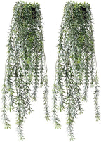 Artificial Hanging Plant 2 Pcs Faux Plant Ivy Vine Faux Eucalyptus Vines Fake - Image 7