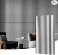 Art3d 2 Wood Slat Acoustic Panels by Art3d
