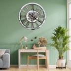 HOIBAI Large Wall Clock Clocks for Living Room Decor Oversized 30 Inch Wall - Image 3