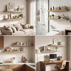 Dreamland 40 Inches Floating Shelves - Image 7