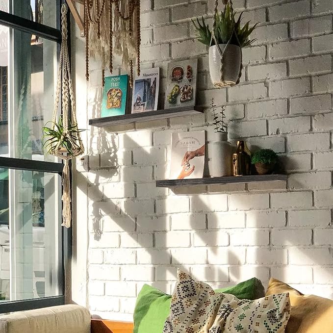 QEEIG Floating Shelves for Wall 23.6" Long - Image 8