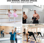 TRAHOME Home Gym Mirror for Wall, Home Gym, Living Room - Image 3