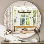 30 Inch Round Bathroom Mirror - Image 5