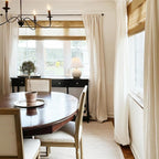 TWOPAGES Custom Cordless Natural Woven Roman Shades, No Drill or Motorized - Image 3