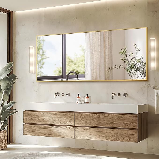 TRAHOME Full Length Standing Mirror, Free Standing or Wall Mount - Image 7